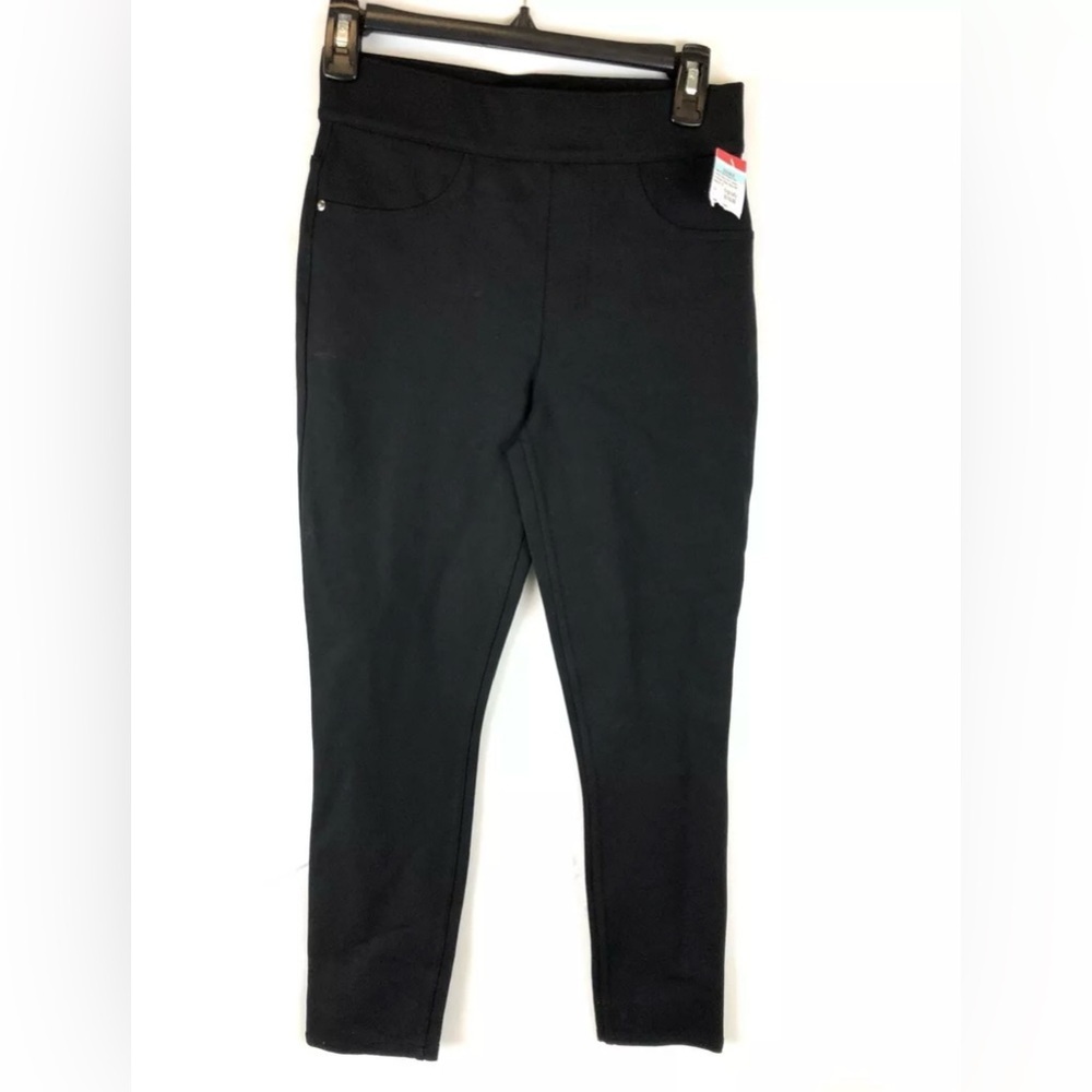 Spanx The Perfect Pant Womens 4-Pocket Black Size Small